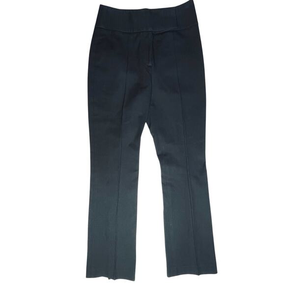 Veronica Beard  Jupiter Slim-Leg Pant size 4 Mid-Rise Front-Seam Trouser Black - Picture 3 of 9